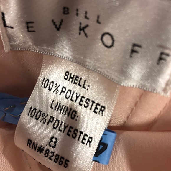 Floor length gown- blush /pink  evening gown. - Picture 5 of 8